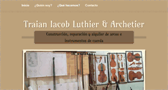 Desktop Screenshot of luthier-traianiacob.com
